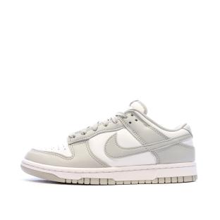 Baskets Blanches/Grises Homme Nike Dunk Low Retro pas cher