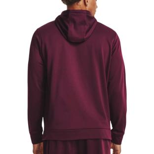 Sweat Bordeaux Homme Under Armour Fleece Big vue 2