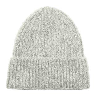 Bonnet Gris Clair Femme VERO MODA Beanie VM pas cher