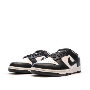 Baskets Blanches/Noires Homme Nike Dunk Low Retro vue 6