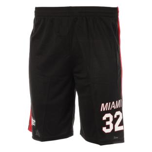 Miami Short basket Noir/Rouge Homme Sport Zone pas cher