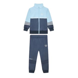 Survêtement Bleu Garçon Adidas Tracksuit HE2072 pas cher