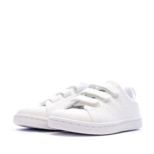 Stan Smith Baskets Blanches à Scratch Enfant Adidas vue 6