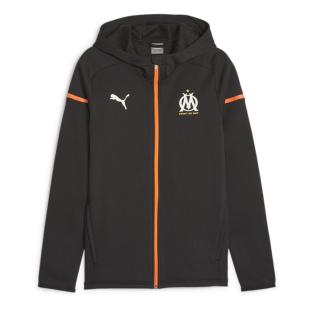 OM Vestes de Foot Noir Homme Puma 771940 pas cher