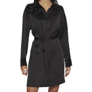 Robe Noir Femme Vila Vimedina Rose pas cher