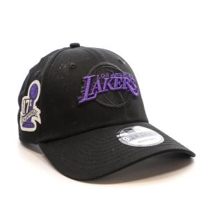 Casquette Noir/Violet Homme New Era Side Patch Los Angeles Lakers vue 2