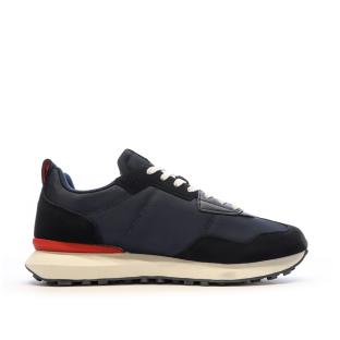 Baskets Marine/Noir Homme Pepe Jeans Foster vue 2