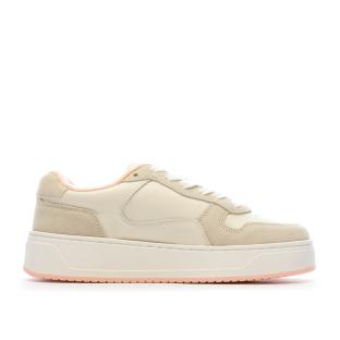 Baskets Beige Femme Levi's Glide S vue 2