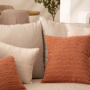 Coussin Orange Atmosphera Soana vue 3