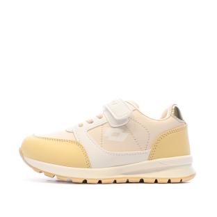 Baskets Beige/Jaune Fille Lotto Verone pas cher