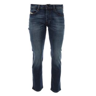 Jean Bleu Foncé Homme Diesel Buster pas cher