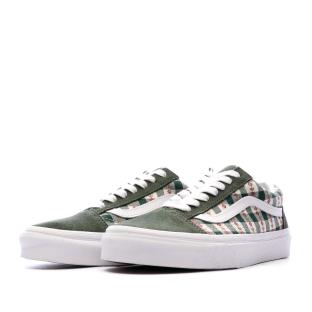 Baskets Kaki/Tissu Femme Vans Old Skool vue 6