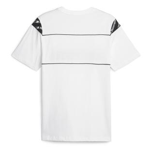 T-shirt Blanc Homme Puma Bmw Sds vue 2