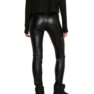 Pantalon Simili cuir Noir Femme Noisy May Coated vue 2