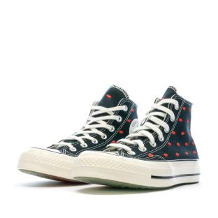 Baskets Noires Femme Converse 600C vue 6