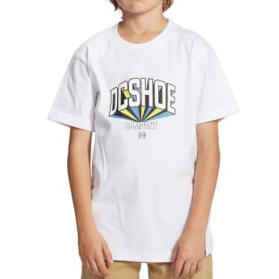 T-Shirt Blanc Garçon DC Shoes Project pas cher