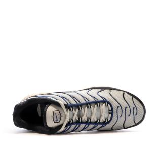 Baskets Grise/Noires Homme Nike Air Max Plus Platinum vue 4