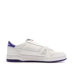 Baskets Blanc/Bleu Homme Reebok Court GY0081 vue 2