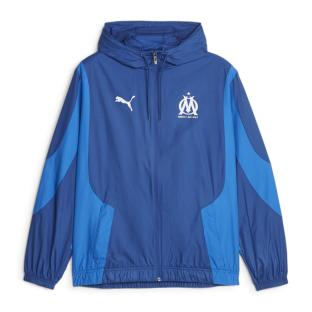 OM Veste Prematch Bleu Homme foot Puma 2023/24 pas cher