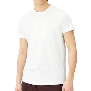T-shirt Blanc Homme Diesel Diego pas cher