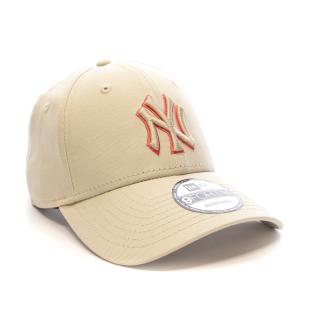 Casquette Beige Homme New Era Team Outline vue 2