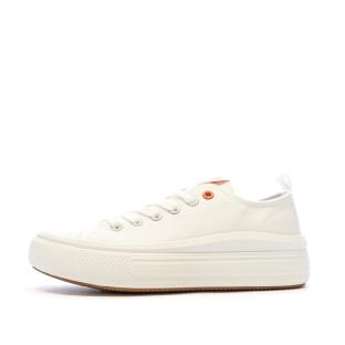 Baskets Basses Blanches Femme Refresh Lona pas cher