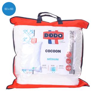 Oreiller Synthétique Blanc Dodo Cocoon 60x60cm pas cher