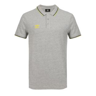 Polo Gris/Vert Homme Umbro Bas Net pas cher