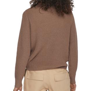 Pull Marron Femme Vila Vitasha vue 2