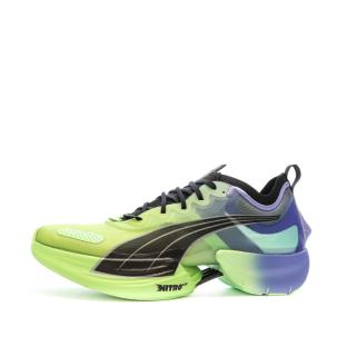 Chaussures de running Jaune/Bleu Homme Puma Fast Nitro pas cher