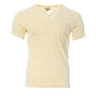 T-shirt Jaune Homme RMS26 Basic pas cher