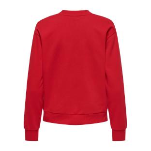 Pull de Noël Rouge Femme JDY Paris vue 2