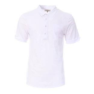 Polo Blanc Homme American People Paf pas cher