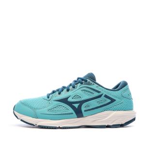 Chaussures de Running Bleu Femme Mizuno Spark 7 pas cher