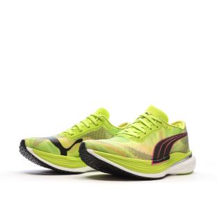 Chaussures de running Jaune Homme Puma Deviate Nitro Elite vue 6