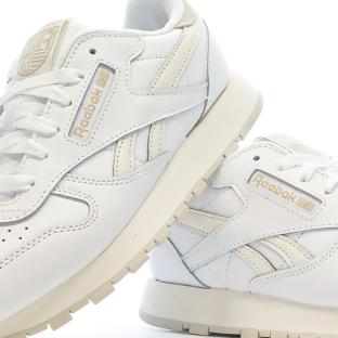 Baskets Blanche Femme Reebok Classic Leather vue 7