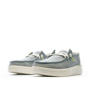 Chaussures Gris/Bleu Femme Hey Dude Wendy Rise vue 6