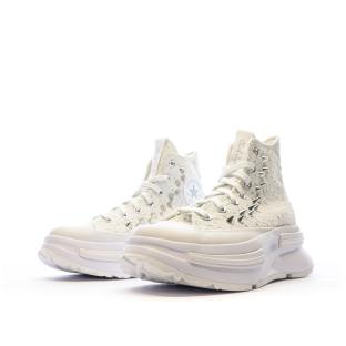 All Star Baskets Montantes Blanches Femme Converse vue 6