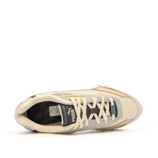 Baskets Homme Jaune/Beige Homme/Ado Puma Blktop Rider vue 4