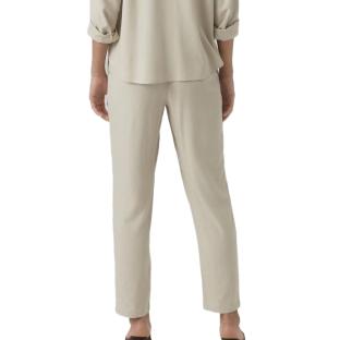 Pantalon Fluide Beige Femme Vero Moda Jesmilo vue 2