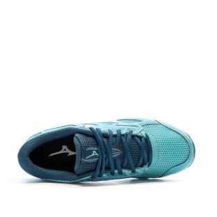 Chaussures de Running Bleu Femme Mizuno Spark 7 vue 4