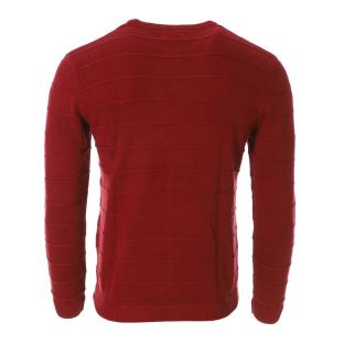 Pull Bordeaux Homme Lee Copper OBER vue 2