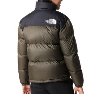 Doudoune Noir/Kaki Garçon The North Face Nuptse vue 2