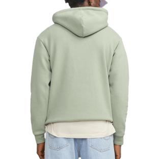 Sweat à Capuche Vert Homme JACK & JONES 12249340 vue 2