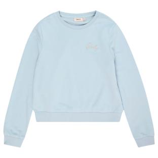 Sweat Bleu Fille Kids ONLY Celeste pas cher