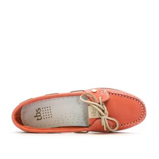 Chaussures bateaux Rouge Femme TBS PINNHAE vue 4