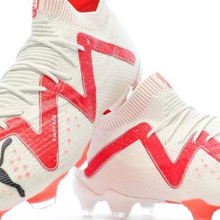 Chaussures de foot Blanc/Rose Homme Puma Future Ultimate FG vue 7