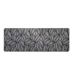 Tapis Gris/Noir Luance 50x120cm Jungle pas cher