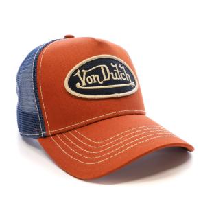 Casquette Orange/Bleu Homme Von Dutch 925770 vue 2