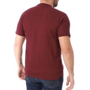 T-shirt Bordeaux Homme Sergio Tacchini Iconic vue 2